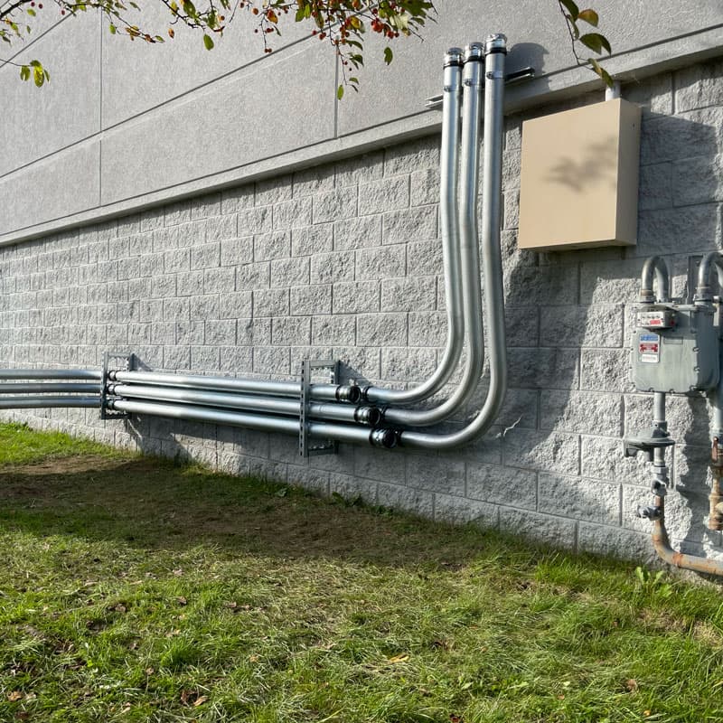 Industrial electrical systems work by White Light Electric.