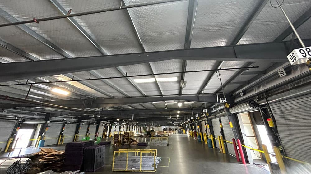 Industrial installation portfolio image by White Light Electric.