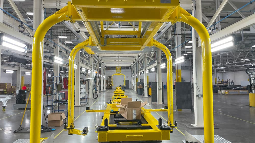 Industrial electrical systems project by White Light Electric.